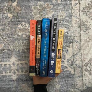 Bundle of 5 paperback books - sold together